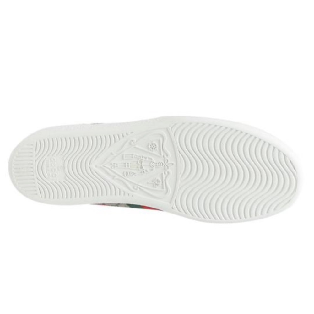 Gucci Ace Strawberry GG logo leather sneakers - Picture 5 of 5
